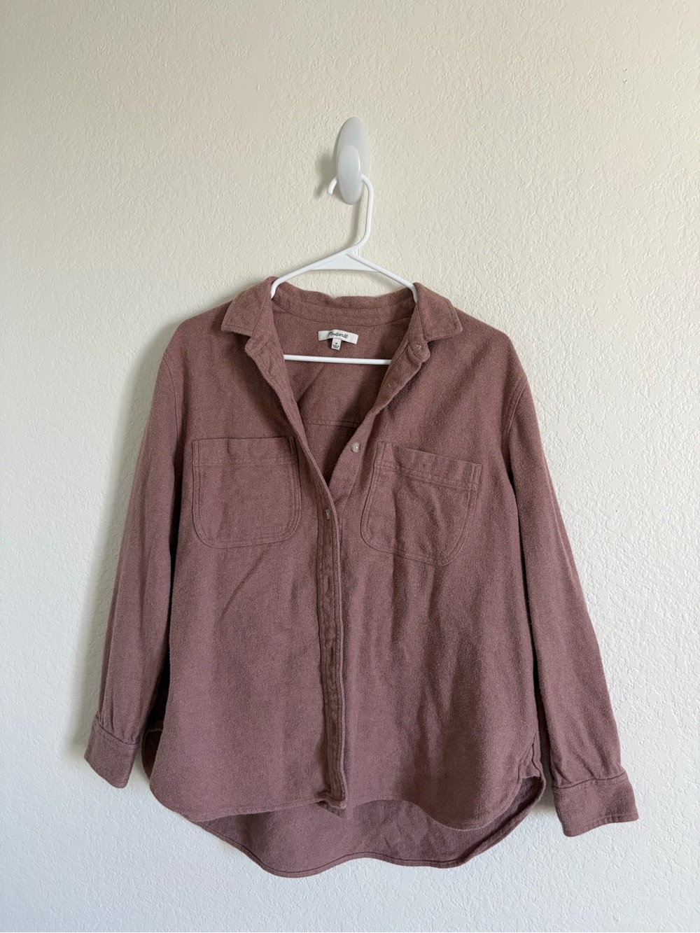 Madewell Mauve Button-Down